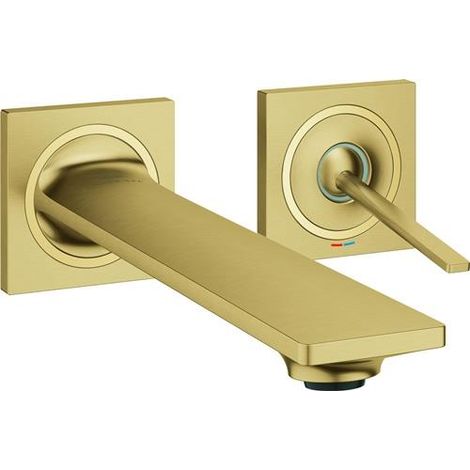 Grohe Allure Mitigeur lavabo mural 2 trous Taille M Doré, 19386GN2