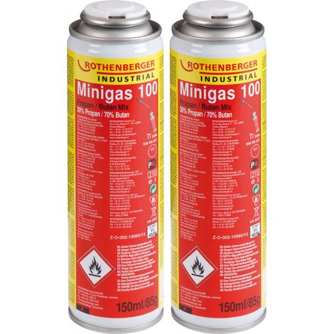 ROTHENBERGER Industrial 2x Minigas 100 150 ml - 1500003890
