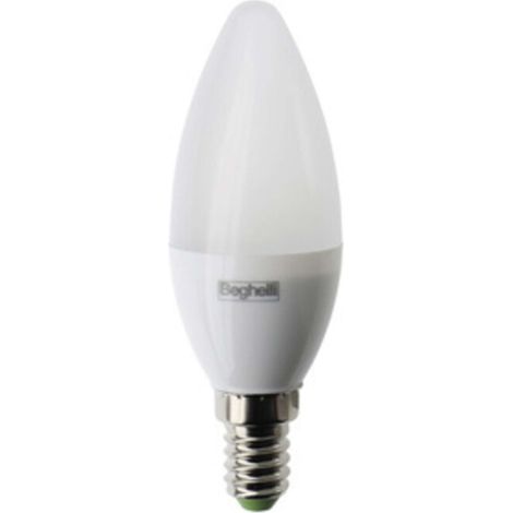 BEGHELLI LED OLIVA E14  7W 58070 FREDDA 6500K SUPER - 10 pezzi