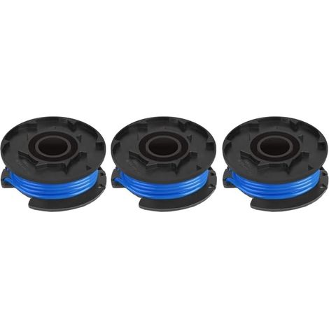 Ersatzspulen für Freischneider, 1,6 mm Faden, robustes ABS-Kunststoff, werkzeugloser Wechsel, kompatibel mit Ryobi RAC125 und RLT1830H13, Gartenpflege (1/5)