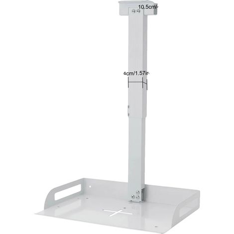 Soporte para proyector, altura ajustable, compatibilidad universal, BLANCO (1/2)