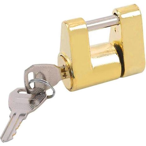 Petit antivol pour remorque, connecteur pour camping-car, accessoires pour remorque, antivol pour crochet de remorque, antivol pour camion de remorquage, antivol pour voiture (1/5)