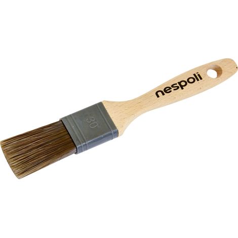 Nespoli Flachpinsel 30 mm braun
