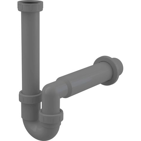 AlcaDrain A80-DN50 Siphon à tube avec écrou à emboîtement 6/4" ECO (1/2)