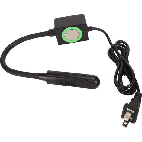 Lampe LED magnétique 2W 15 perles lumineuses pour machine à coudre, col de cygne rotatif 360°, prise US, pour surfaces métalliques (1/5)