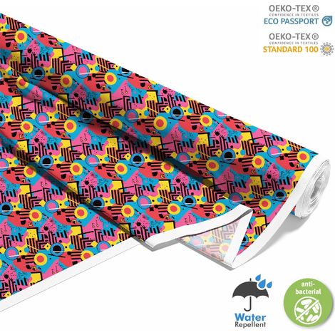 TESSUTI DECORATIVI PER ESTERNI OXFORD - Motivo Geometrico I DX3448 (1/5)
