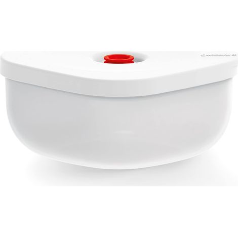 Guzzini - SAVE IT Contenitore Sottovuoto Basso (L) - Bianco, 19,7x19,7xh9,7 cm  1900 cc - 11850211 (1/5)