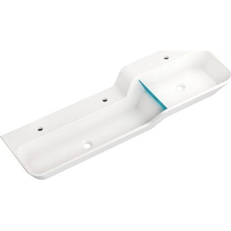 HEWI 950.12.303 Lavabo 1400 mm, cuve supérieure à droite (1/4)