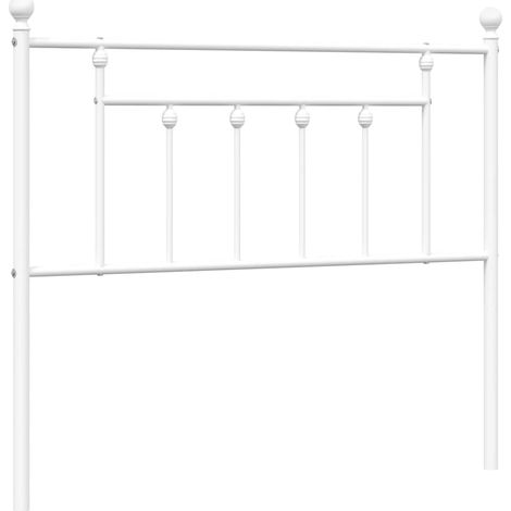 Tête de lit,Panneau décoratif métal blanc 100 cm CFW2630322 (1/5)