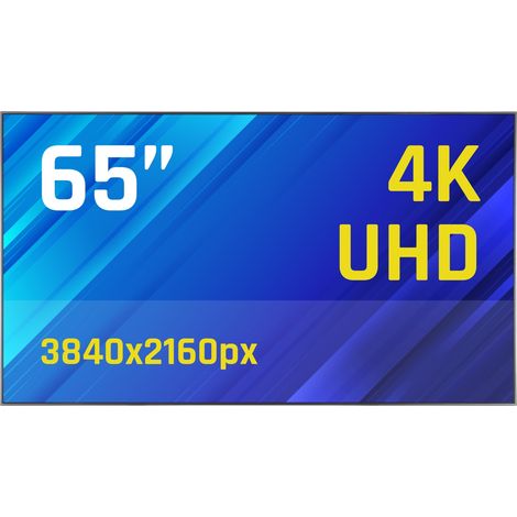 Monitor Videowall iggual IGG320068 65 4K Ultra HD