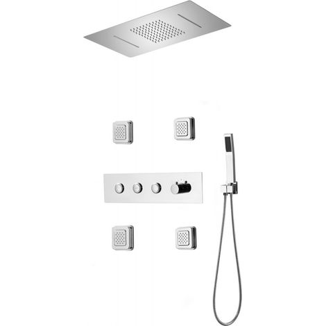 Mexen Soler Unterputz-Duschset, Chrom - 7601-04-00 (1/2)