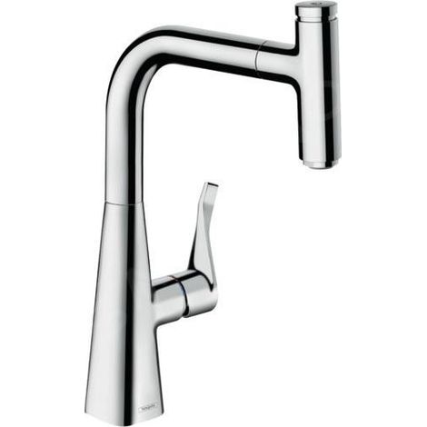 Mitigeur de cuisine EH-240 METRIS SELECT DN 15, avec boîte, bec extractible chromé (1/5)