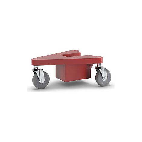 Rolli de transporte en cómodo maletín de plástico  de aluminio 