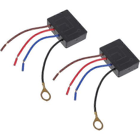 Lot de 2 lampes tactiles de rechange avec capteur de luminosité LED à 4 niveaux pour bureau (1/5)