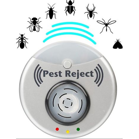 Insectifuge électrique Ultrasonique Repousse Les Rongeurs Et Les Cafards (1/5)