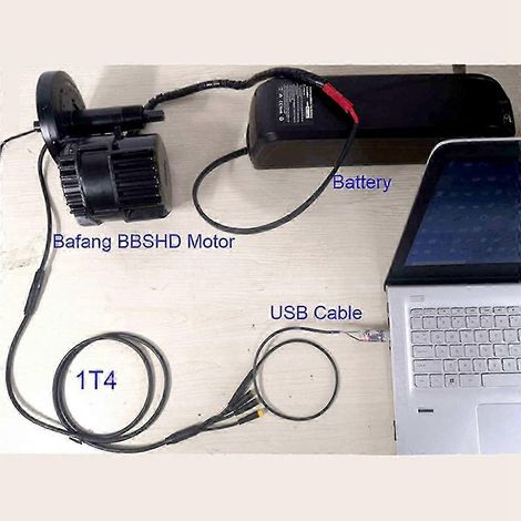 Cable de programación USB para bicicleta eléctrica Bbs03, programación de motor central Bbs01, Bbs02, para bicicleta eléctrica edición 0618