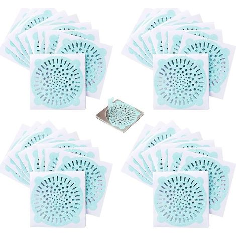 40 Pièces Filtre Cheveux Douche Attrape Cheveux Filtre Évier Baignoire Sol Protecteur Drain Salle de Bain Cuisine (1/5)