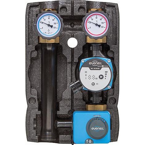 Module hydraulique Easyflow Basic melangé, DN25 (1"), pompe HE-HS 55-25, moteur MM 230.5.120