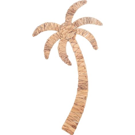 Signes Grimalt Adorno Pared Jardín Adorno Pared Adorno De Pared Palmera Cuadros Marrón 1x30x55cm 33211