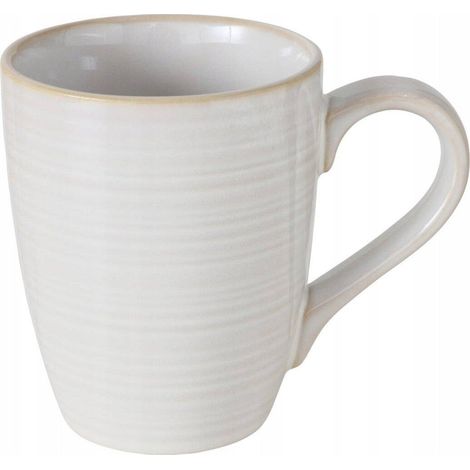 Boltze JONAH taza de cerámica blanca 330 ml