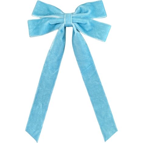 Ruban Velours - Nœud Décoratif Pour Arbre De Noël - Pour Guirlande, Couronne, Emballage Cadeau, Décoration DIY - 26 x 13 cm - Lot de 1 (1/5)