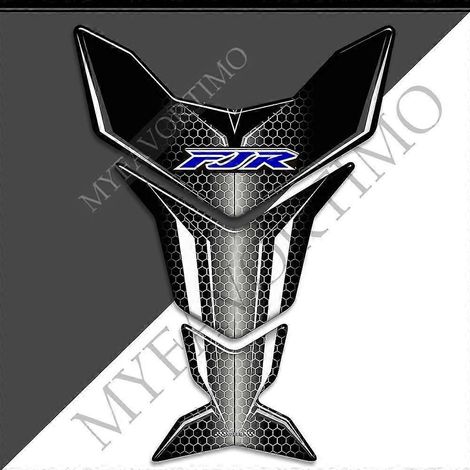 Pare-brise, valises latérales, déflecteur de vent, kit de protection genoux, sacoches, protection de réservoir, autocollants 3D décoratifs pour Yamaha FJR1300 - Couleur chocolat (1/5)