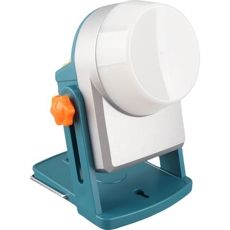 Linterna de trabajo LED portátil de 18 W con gancho, alimentada por batería de iones de litio de 14 V/18 V. (1/5)