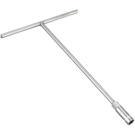 1 clé à douille longue SENRISE 16 mm hexagonale en forme de T, argent (1/5)