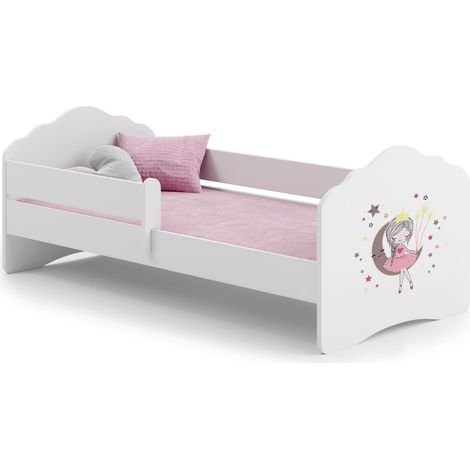 Letto per bambini FALA con sponda 160x80 Principessa del sonno