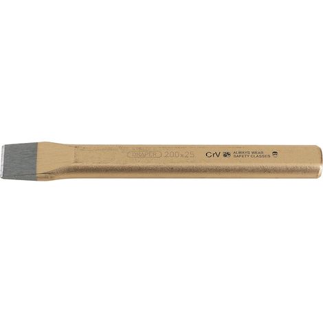 Draper Expert 25mm x 200mm Flat Cold Chisel (51629) (1/5)