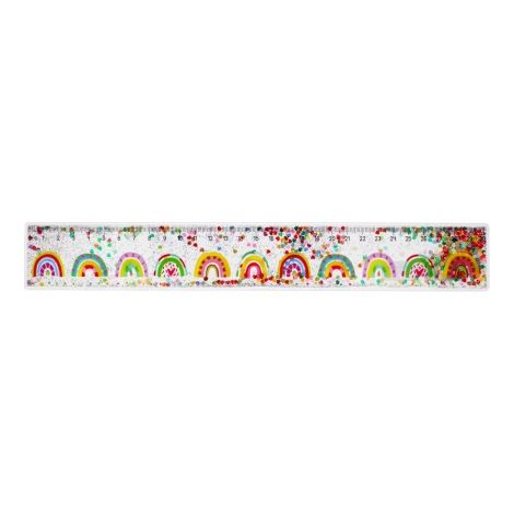 GOOD FEELINGS Righello glitterato 30 cm (1/2)