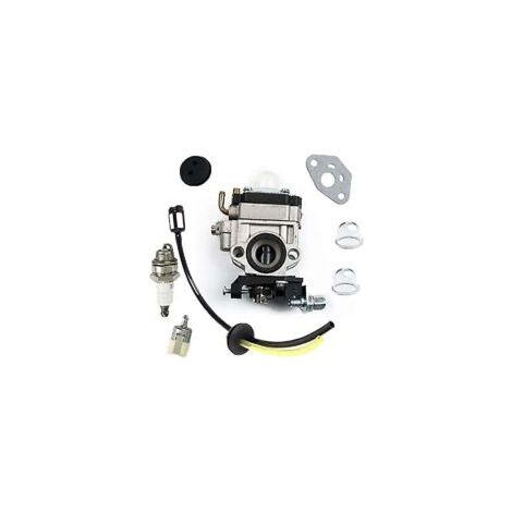ZVD Carburateur pour Kawasaki Th23 Th26 Th34 23cc 25cc 26cc Kit de bougies d'allumage-cadeau de G - Crezuo (1/4)