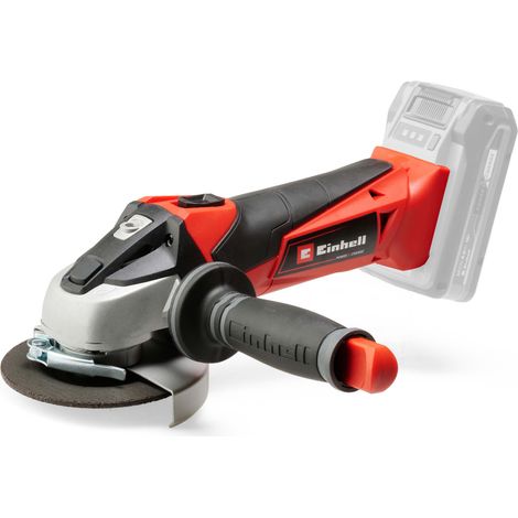 Einhell Meuleuse d'angle Ø115mm sans fil TE-AG 18 Li Solo PXC (18V, Régime : 8500 trs/min, Profondeur de coupe : 28 mm) Livré sans Batterie ni Chargeur (1/5)