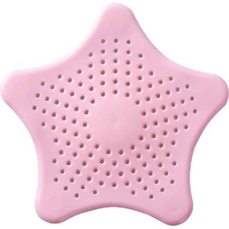 Bouchon de vidange anti-cheveux avec filtre et désodorisant pour évier de cuisine (Couleur : rose, Taille : 1 pièce) (1/4)