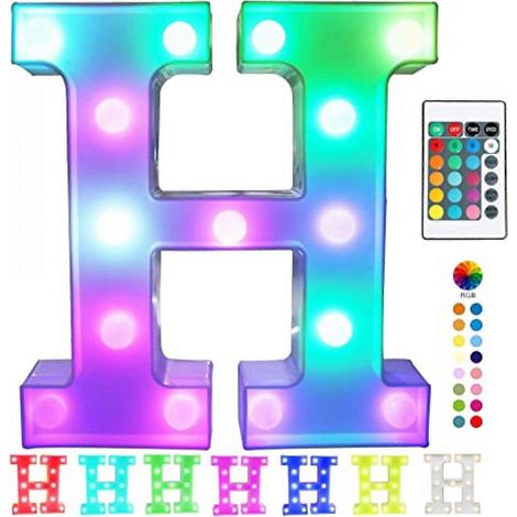 Bande lumineuse LED multicolore Qinwei avec télécommande, idéale pour les fêtes, les bars et la décoration intérieure --- Multicolore H (1/5)