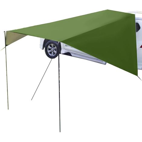 Auvent de toit de voiture pour SUV, store latéral de voiture, imperméable, distributeur d'ombrage pour SUV, camionnette, camping-car, camping et activités de loisirs (1/5)