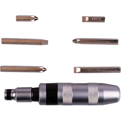 Kit De 7 Embouts De Tournevis À Choc Multifonctionnel, Jeu De 6 Embouts Manuel Pour Entretien (1/5)
