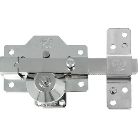 AMIG Verrou haute sécurité 1PLUS 105 x 170 mm Acier Chromé brillant (1/3)