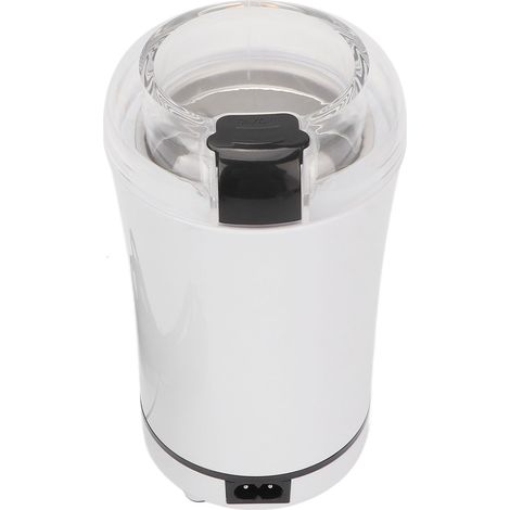Moulin électrique à café et épices, broyeur haute vitesse en acier inoxydable, grande capacité pour noix et grains, blanc, prise UE 220V (1/5)