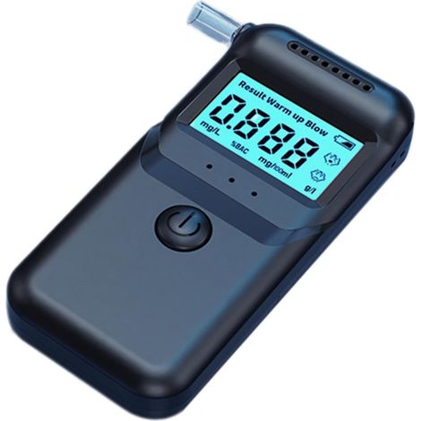 Alcootest d'alcool - Souffleur compact portatif de 6,38 x 2,8 x 1,3 pouces, analyseur pratique de vérification de la teneur en sang, structure robuste, conception facile à utiliser Instrument de mes (1/5)