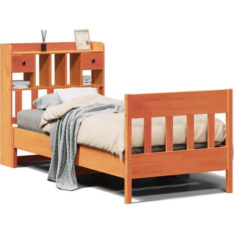 Maison Exclusive - Estructura de cama sin colchón madera maciza m