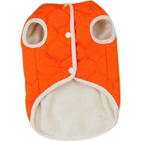 Haustierkleidung Herbst und Winter Hundekleidung Teddy Katze Haustier Orange--