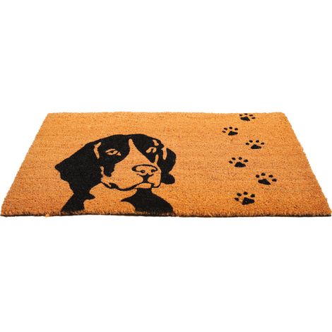 Paillasson Coco chien & empreintes de pattes  Brazil (1/4)