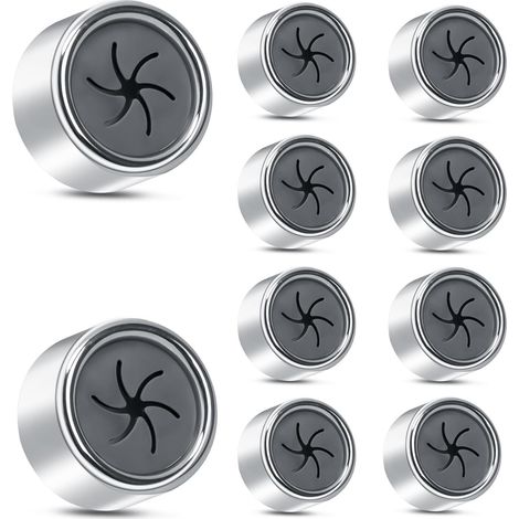 10 pezzi Porta strofinacci autoadesivo, Appendi strofinacci da cucina senza foratura, Ganci per asciugamani da bagno in ABS, Gancio da parete adesivo per strofinacci (1/5)