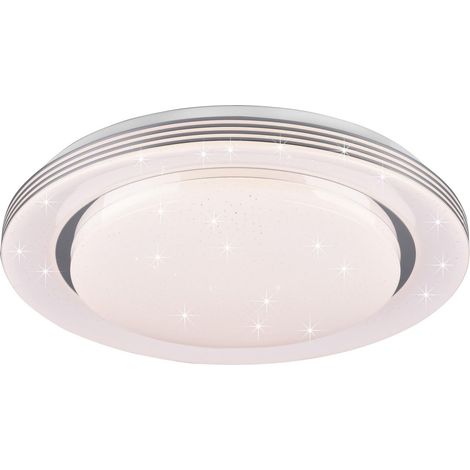Plafoniera da Interno a led in Plastica Bianco (1/2)