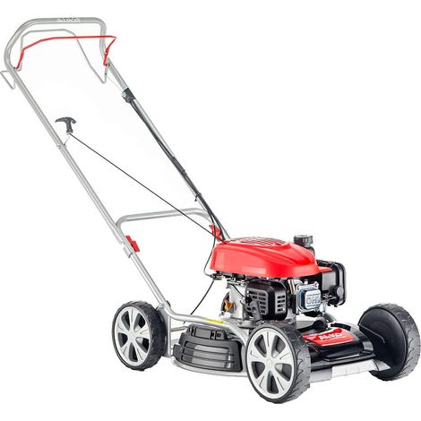 tondeuse thermique Silver 468 SP-A- Bio, moteur Pro 139 cm³ puissance de 2,1 kW, largeur de coupe 46 cm pour surface jusqu'à 1.400 m², entraînement roues avant 1 vitesse (3,5 km/h) (1/5)