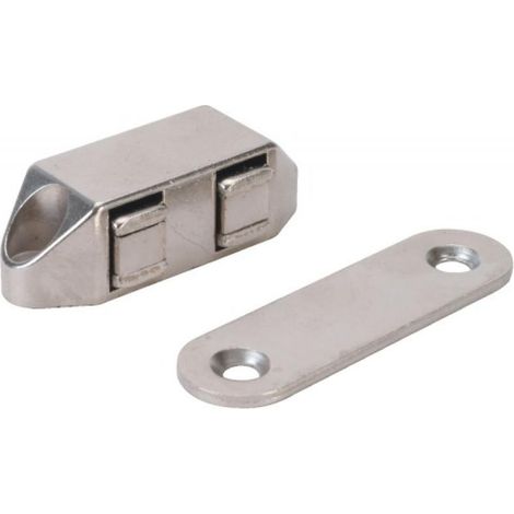 Loqueteau Polair décoratif - zamak vieux bronze force 4 kg - pose en applique - PROGRESS (1/5)