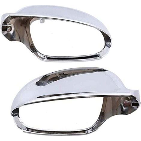 Pour Golf MK5 B6 Couvercles de RéTroviseurs LatéRaux ChroméS (1/4)