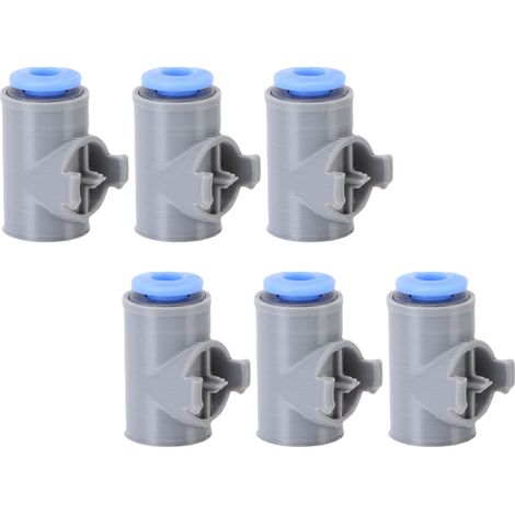 6PCS Raccords Tuyau Impression 3D Remplacement pour A1 Mini Bonne Stabilité Rac cords Alimentation PETG (1/5)
