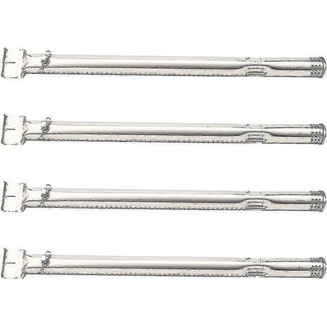 Lot de 4 brûleurs tubulaires de rechange en acier inoxydable pour barbecue Charbroil [PB] (1/5)
